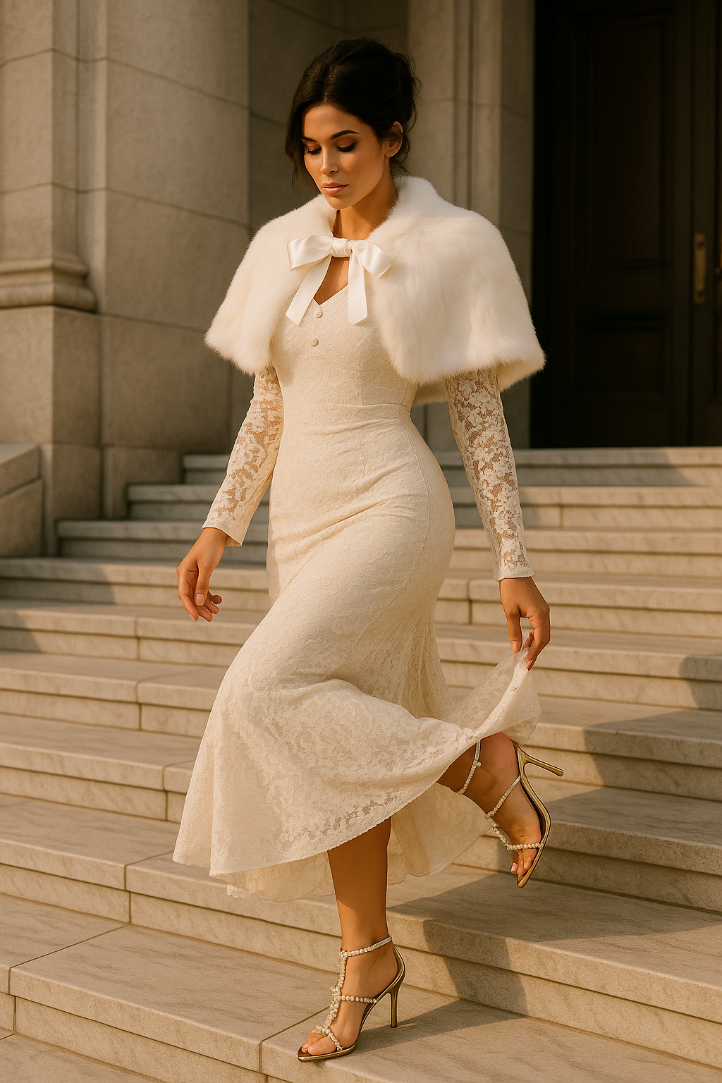 Amélie Lace Charm Dress