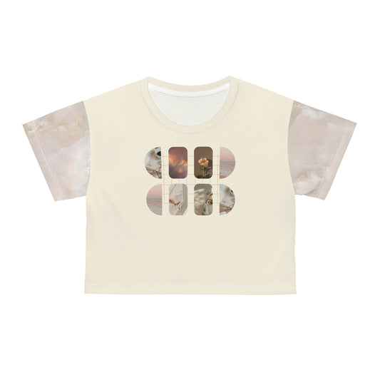 Aesthetic - Crop Tee (AOP)