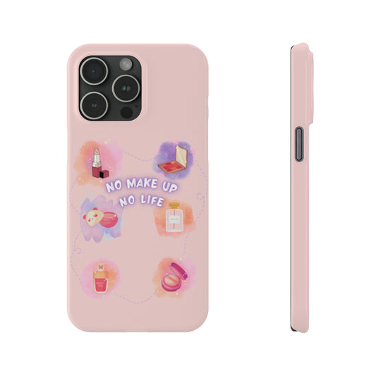 No makeup no life - Phone Cases