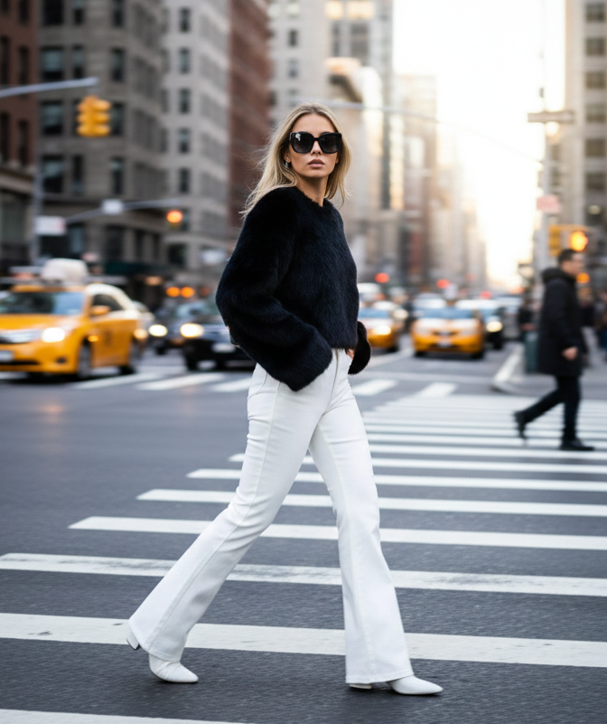 Snow Luxe Plush Fur Pullover