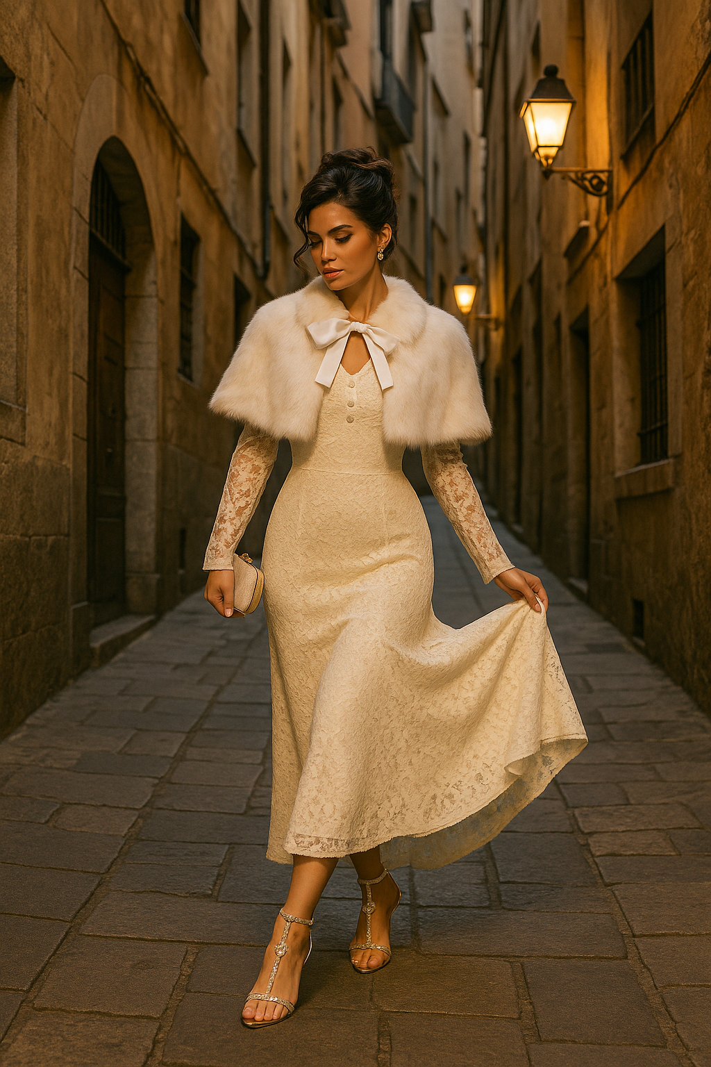 Amélie Lace Charm Dress