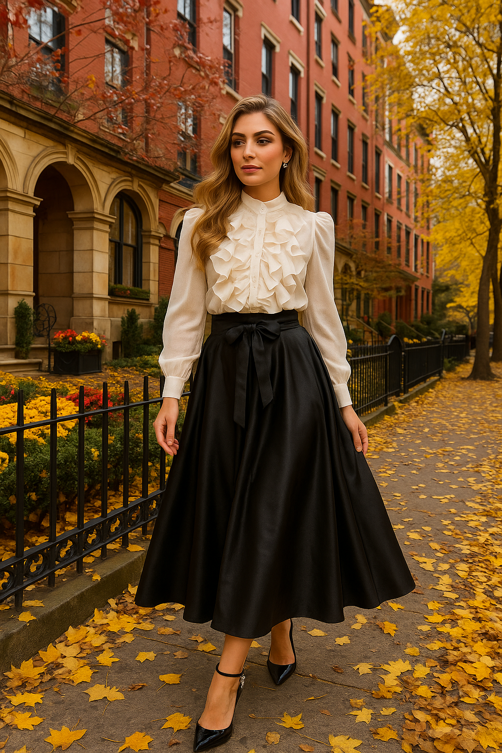 Áo cánh xếp nếp Starry Shine