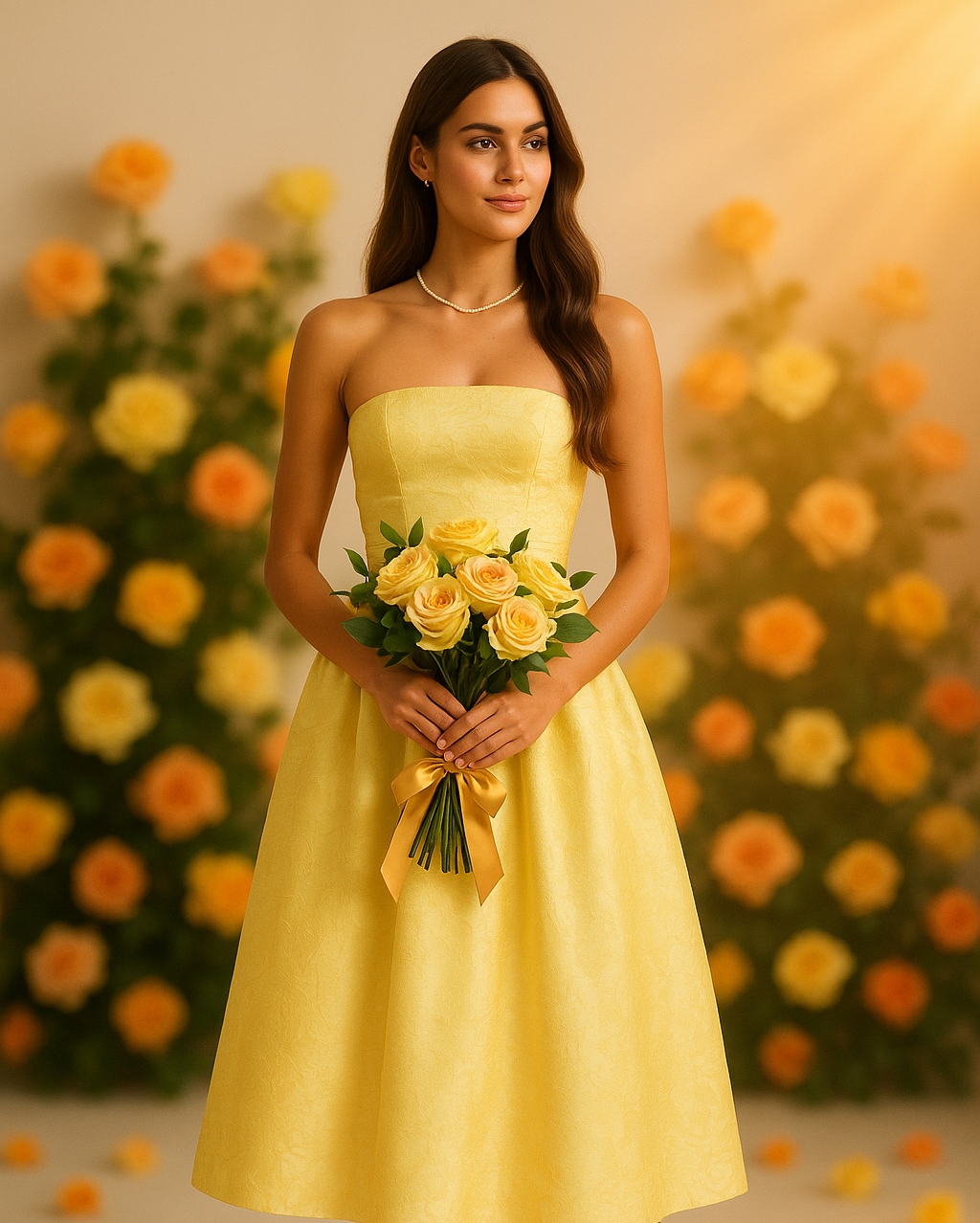 Váy quây Timeless Bloom