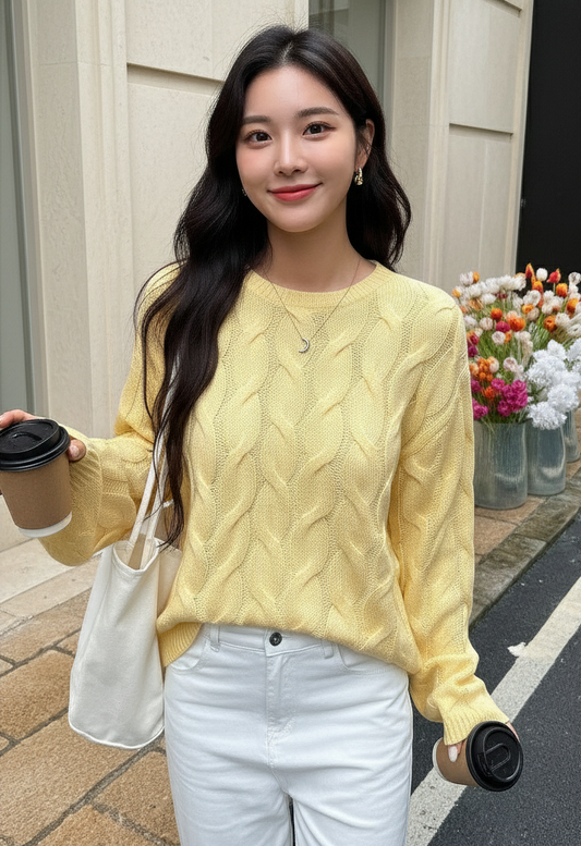 Dreamy Knit Cloud Sweater