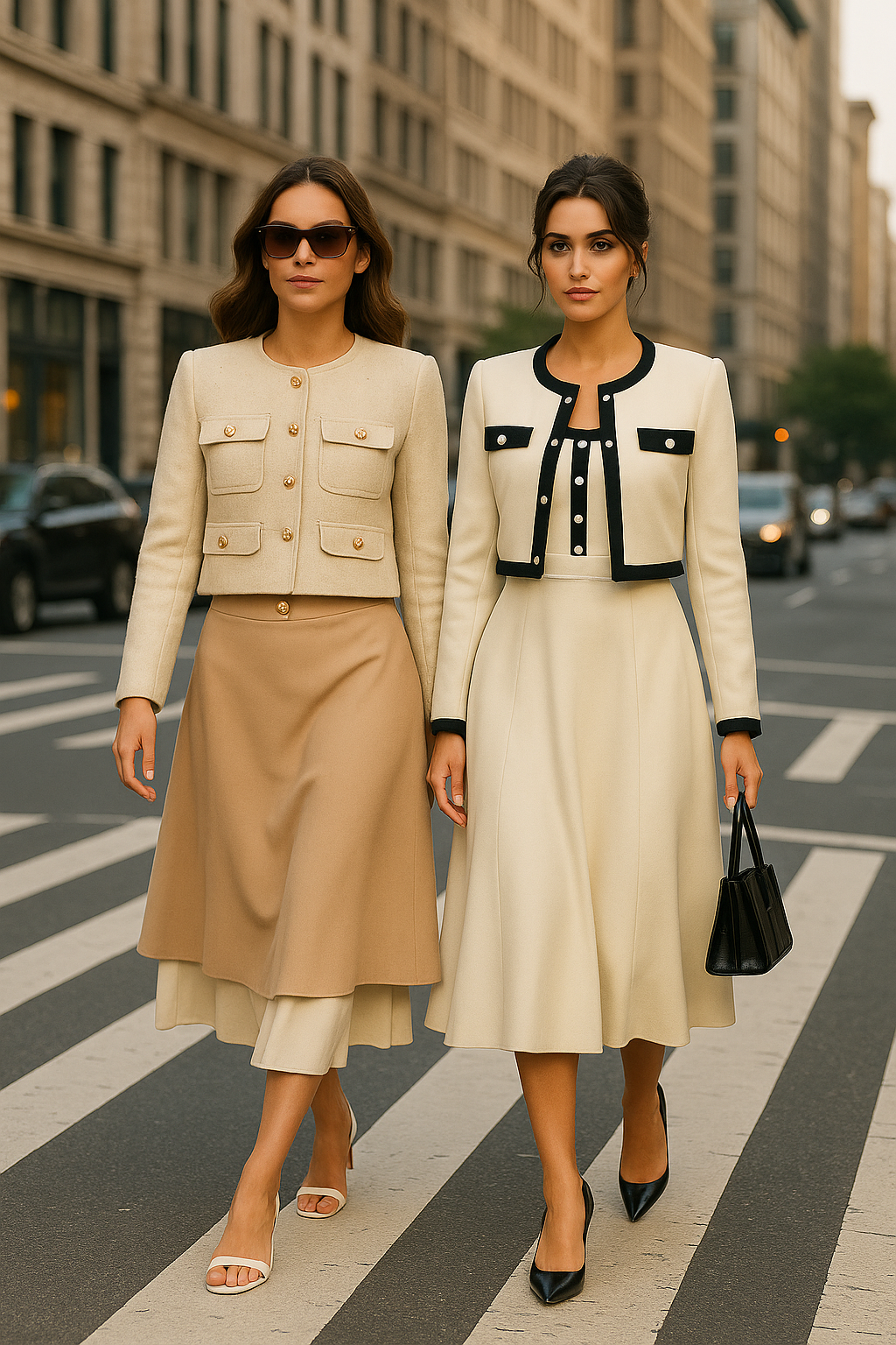 Serene Layers Midi Skirt