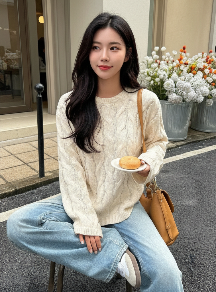 Dreamy Knit Cloud Sweater